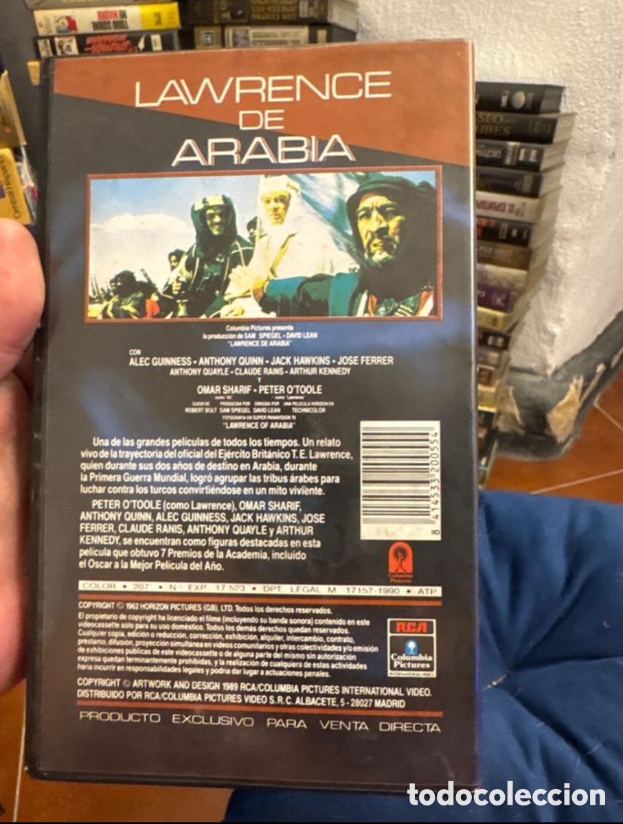 Cine: VHS Lawrence de Arabia - Foto 2