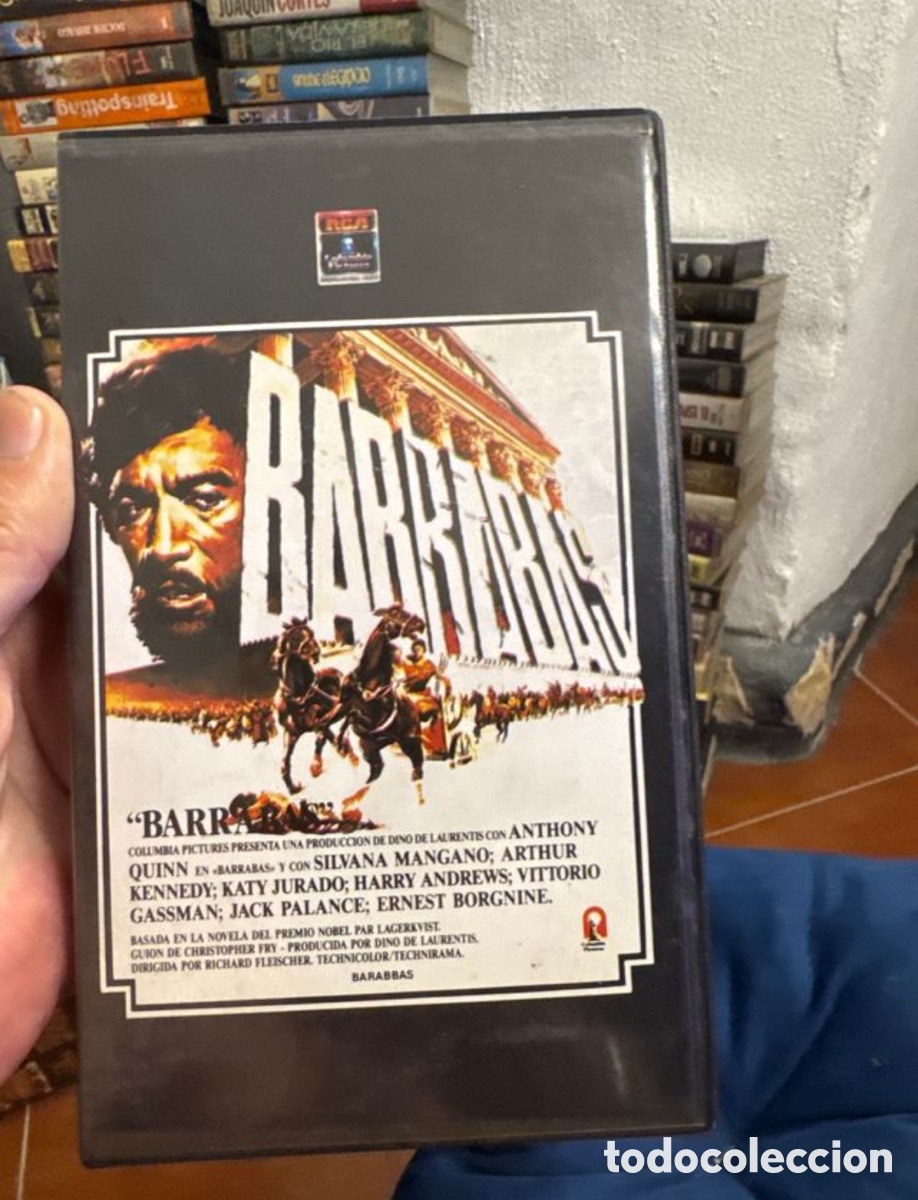 Kino: Barrab&aacute;s (VHS) - Anthony Quinn 1961