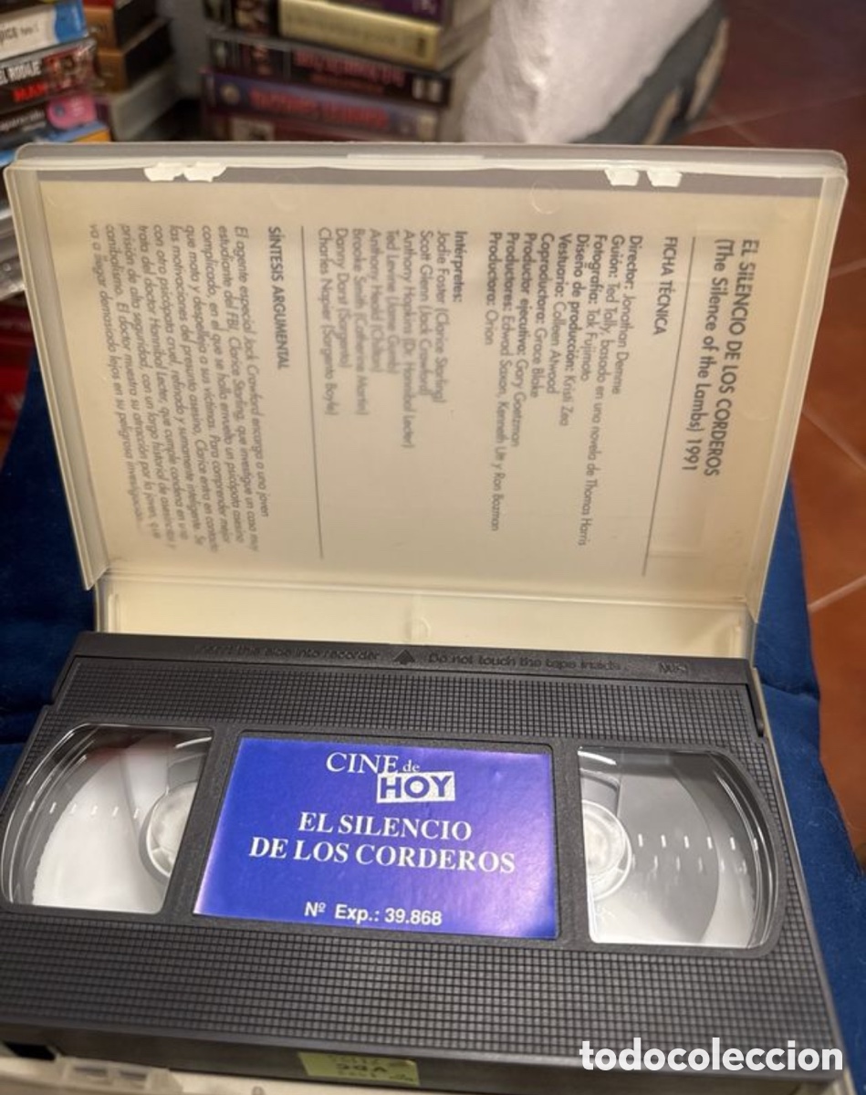 Cine: VHS El Silencio de los Corderos - Foto 4