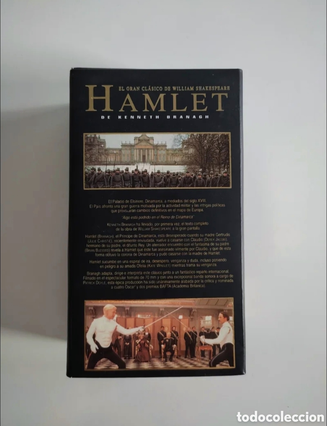 Cine: Hamlet (Kenneth Branagh) 2VHS - Foto 2
