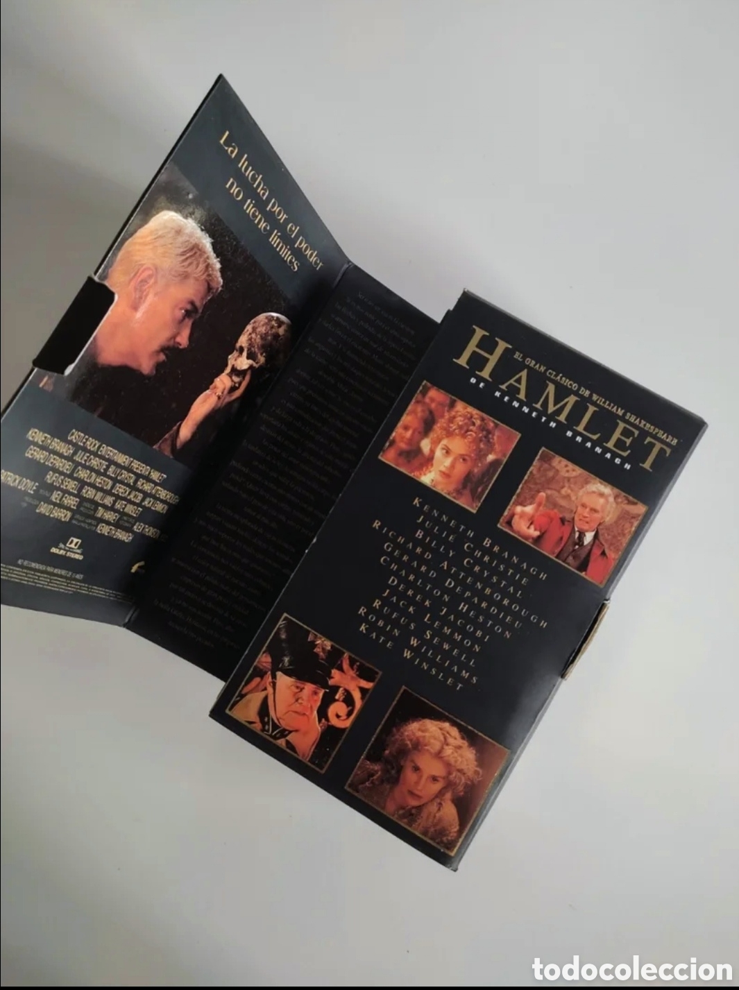 Cine: Hamlet (Kenneth Branagh) 2VHS - Foto 5