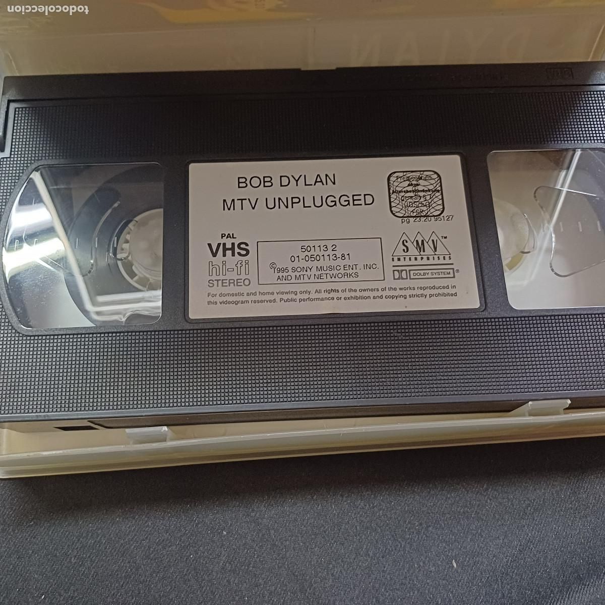 Cine: BOB DYLAN/UNPLAGGED/VHS. - Foto 2
