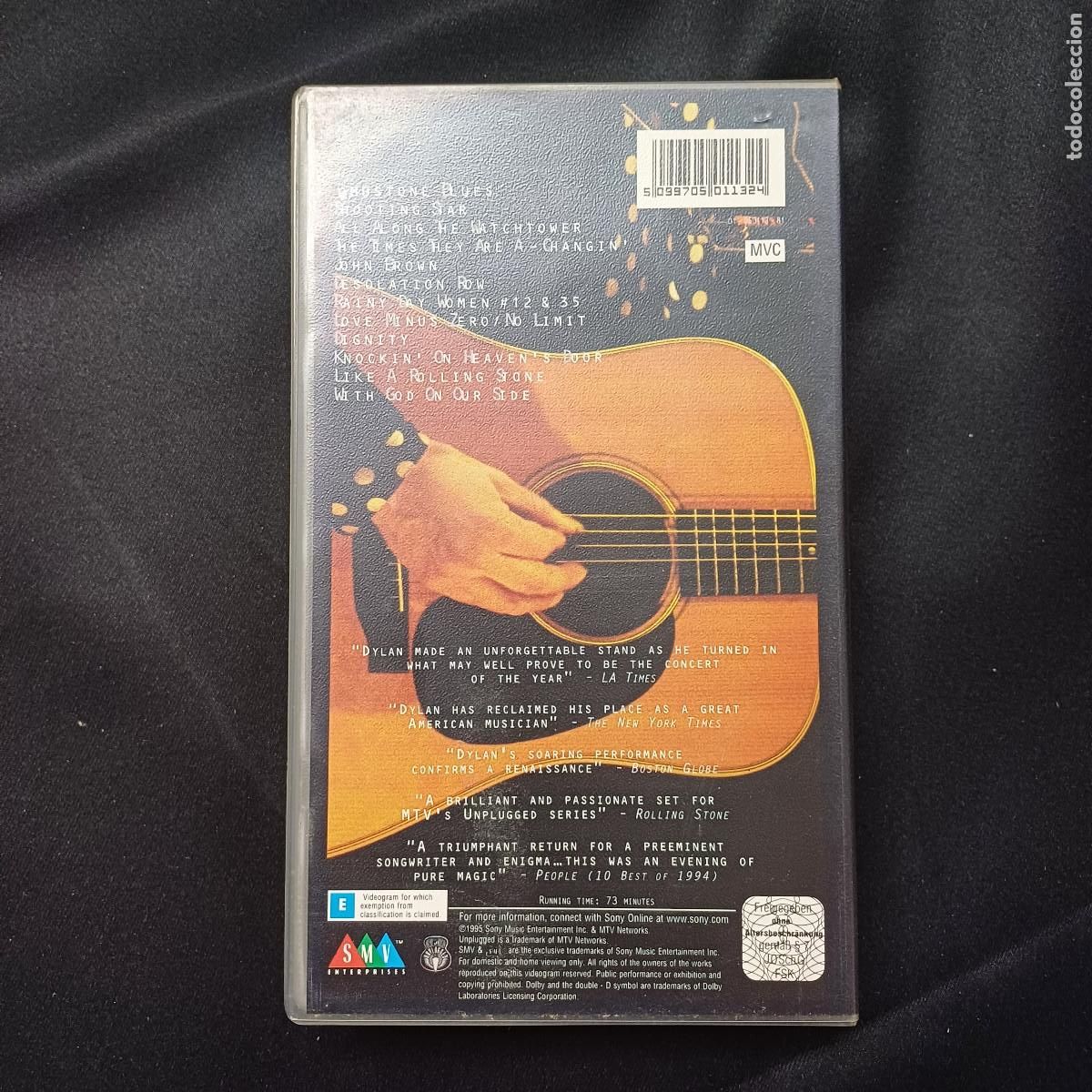 Cine: BOB DYLAN/UNPLAGGED/VHS. - Foto 3