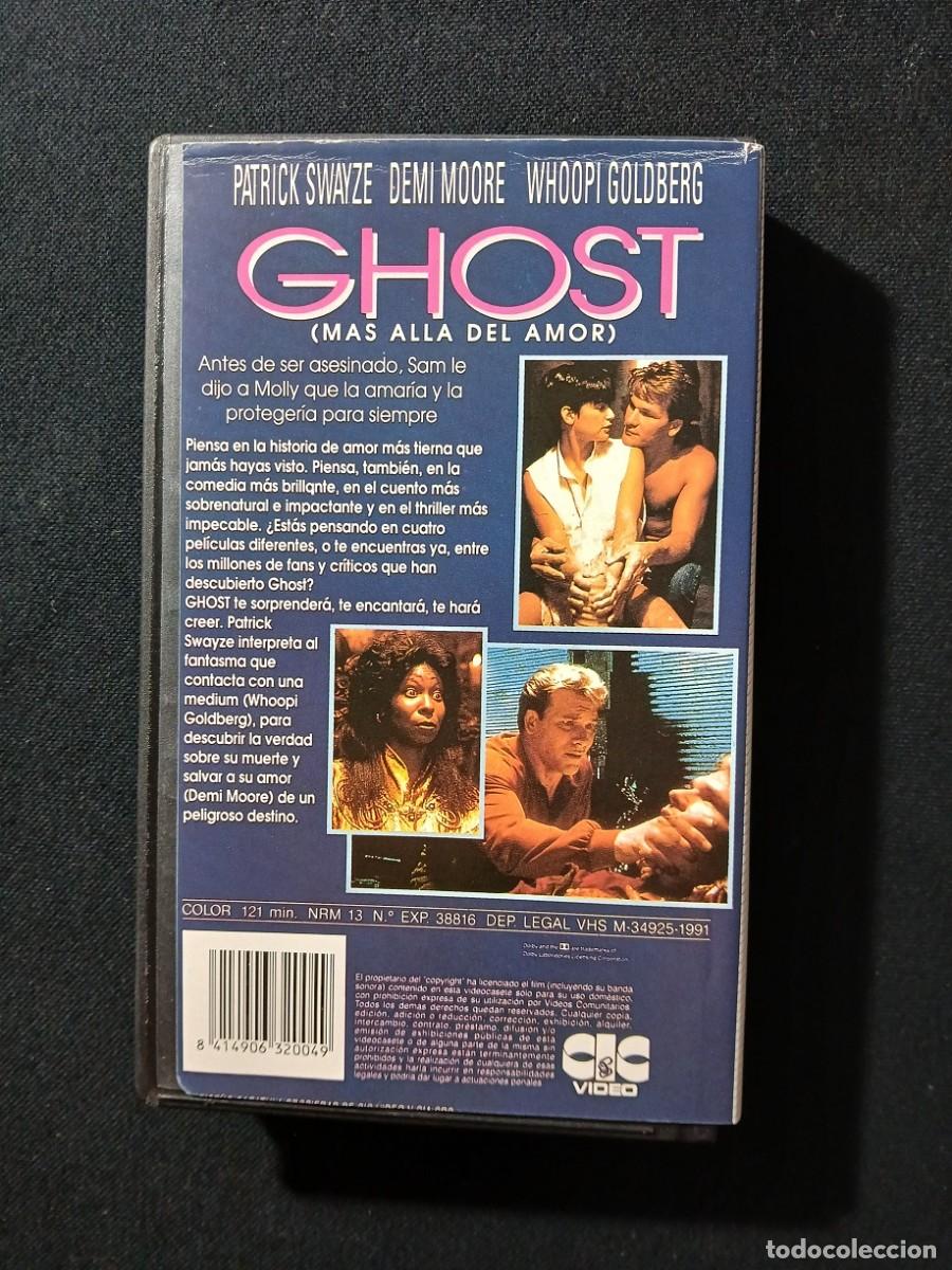 Cine: Pel&iacute;cula en formato VHS: Ghost - Foto 2