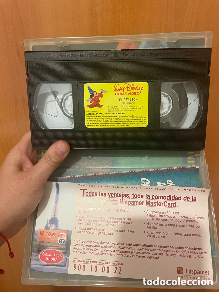 Cine: VHS El Rey Le&oacute;n 1994 - Foto 6