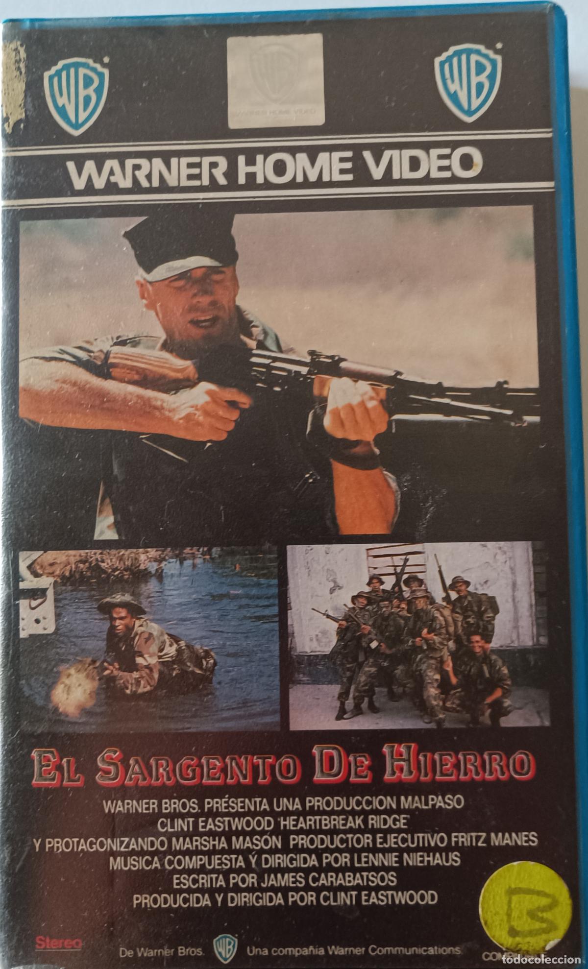Cine: VHS EL SARGENTO DE HIERRO - Foto 1