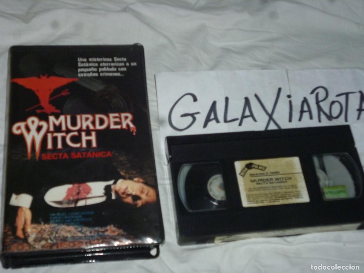 Cine: Murder witch. Pelicula en video VHS - Foto 1