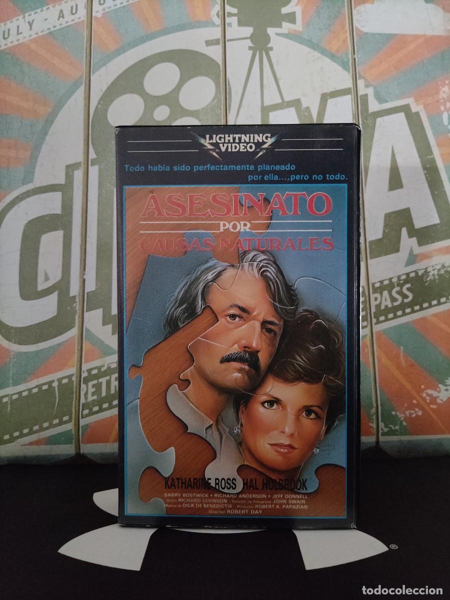 Cinema: LN 10 VHS CP Asesinato por causas naturales - Katherine Ross, Hal Holbrook