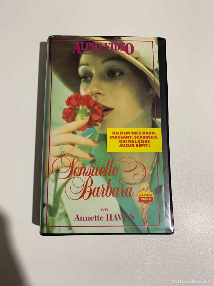 Cine: BARBARA BROADCAST - SENSUELLE BARBARA VHS PAL 167 ALPHA VIDEO ANNETTE HAVEN C.J.LANG SHARON MITCHELL