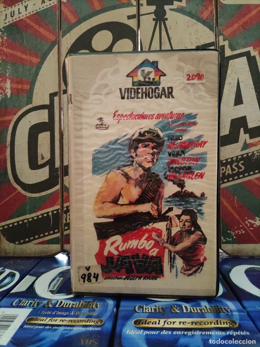 Cine: LN 18 VHS CG Rumbo a Java - Fred McMurray, Vera Ralston - Foto 1