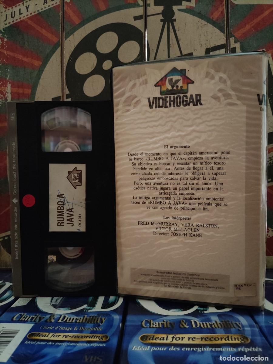 Cine: LN 18 VHS CG Rumbo a Java - Fred McMurray, Vera Ralston - Foto 2