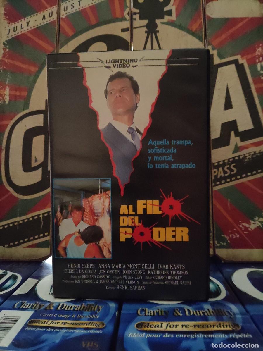Cinema: LN 16 VHS CG Al filo del poder - Henri Szpes, Anna Mar&iacute;a Monticelli