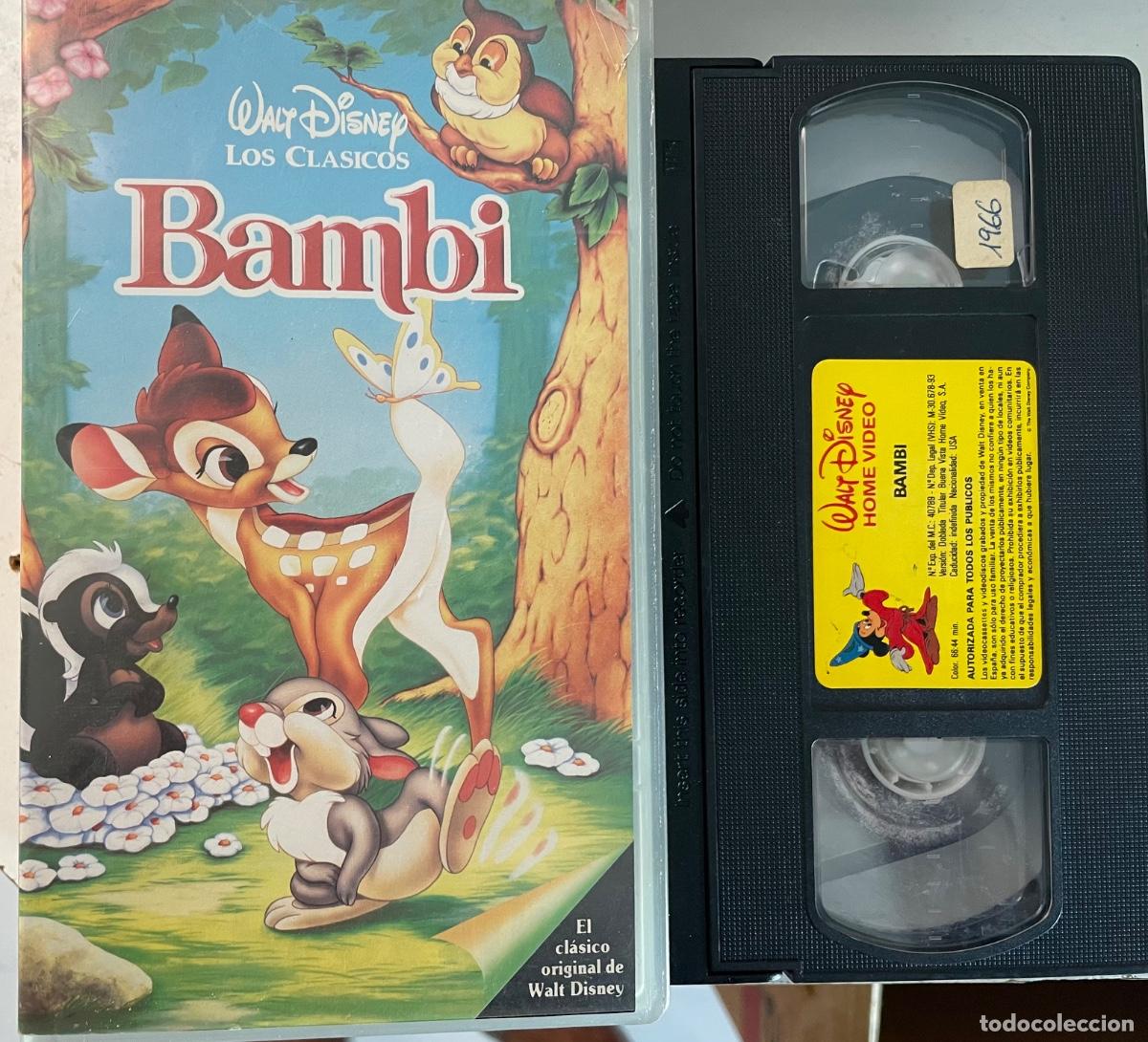 Cine: Bambi (pel&iacute;cula VHS) - Foto 1