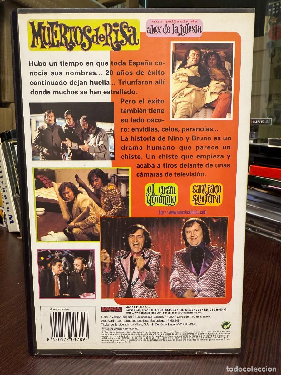 Cine: Muertos de Risa (VHS) Alex de la Iglesia - Foto 3