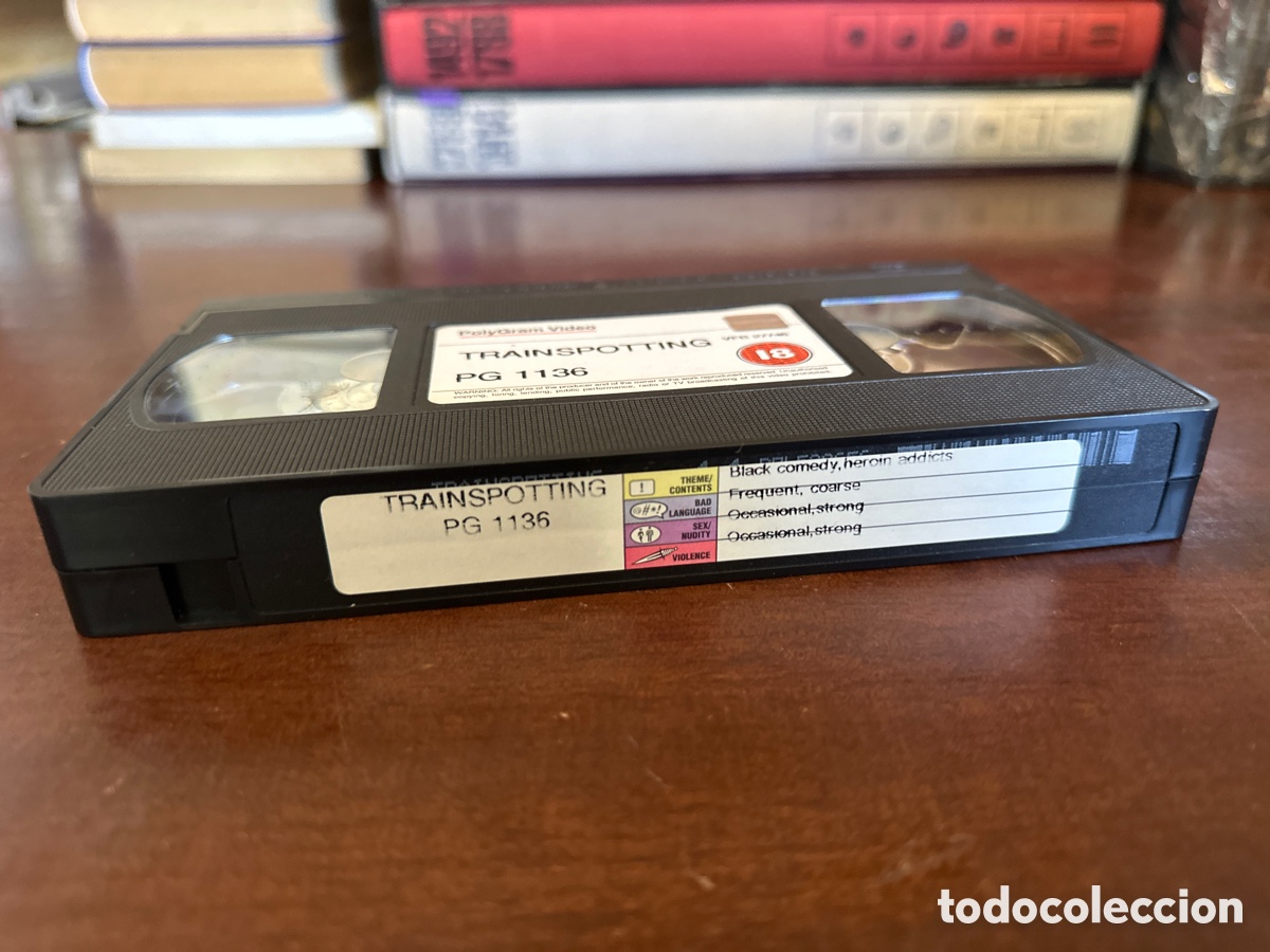 Cine: VHS - TRAINSPOTTING (1996) VERSI&Oacute;N ORIGINAL. - Foto 5