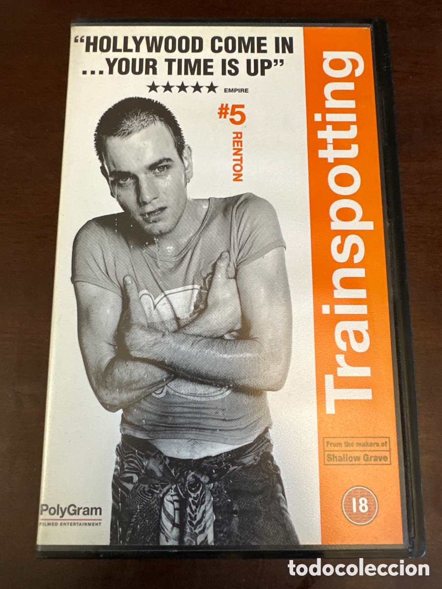 Cine: VHS - TRAINSPOTTING (1996) VERSI&Oacute;N ORIGINAL. - Foto 6