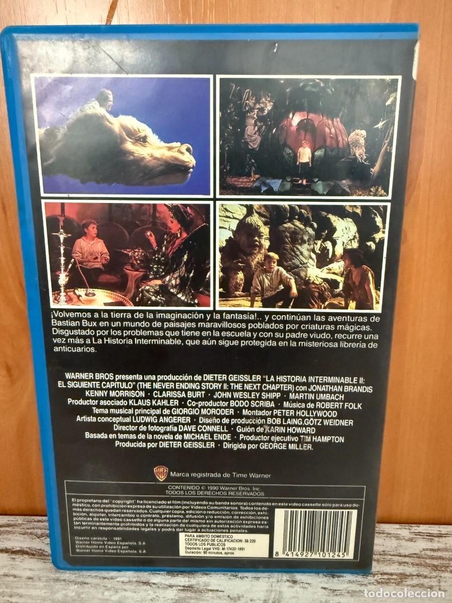 Cine: La Historia Interminable II - El Siguiente Cap&iacute;tulo (VHS) - Foto 3