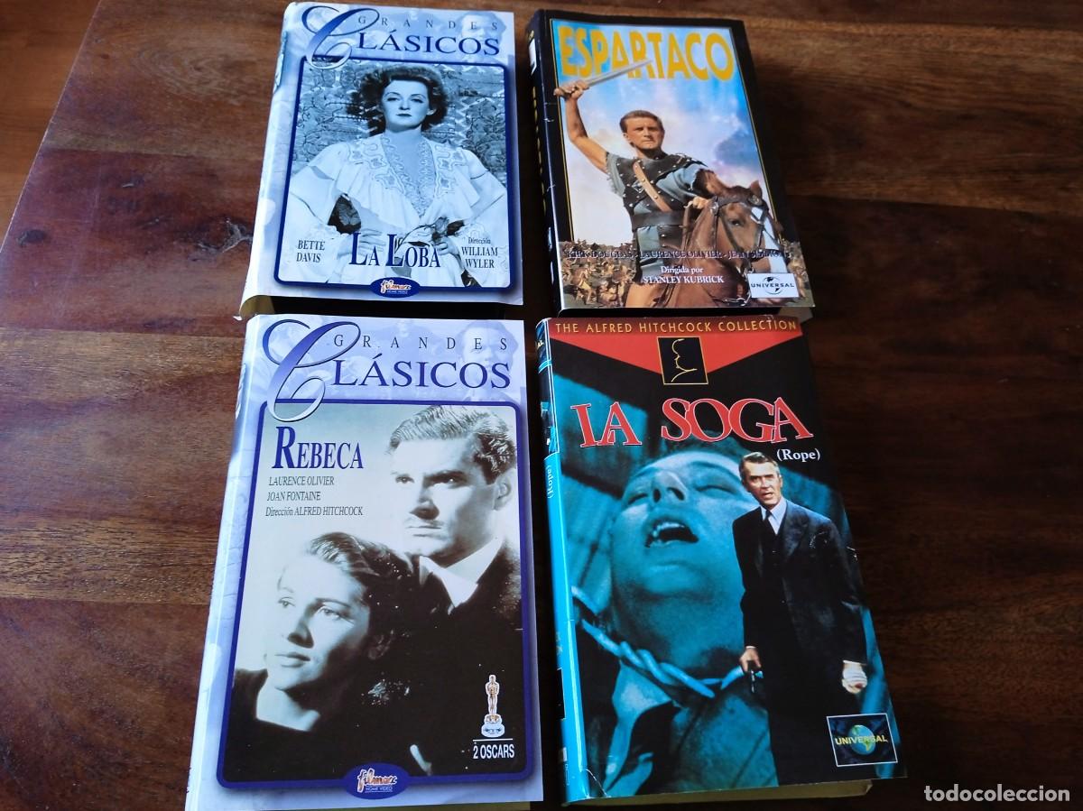 Cine: Lote de 16 peliculas clasicas en VHS - ver fotos