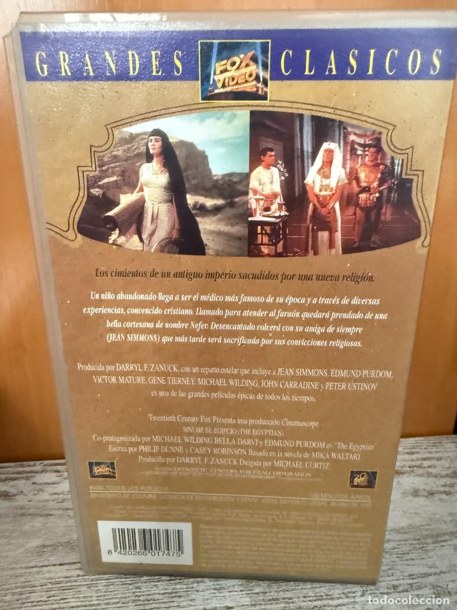 Cine: Sinuhe El Egipcio (VHS) - Foto 3