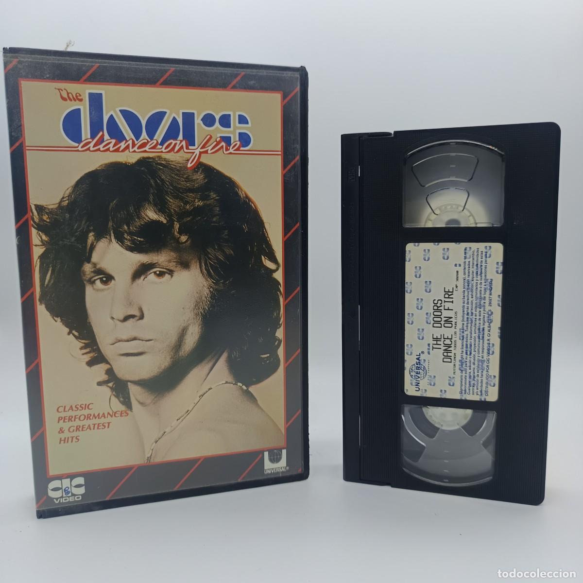 Cine: VHS -THE DOORS DANCE ON FIRE - Foto 1