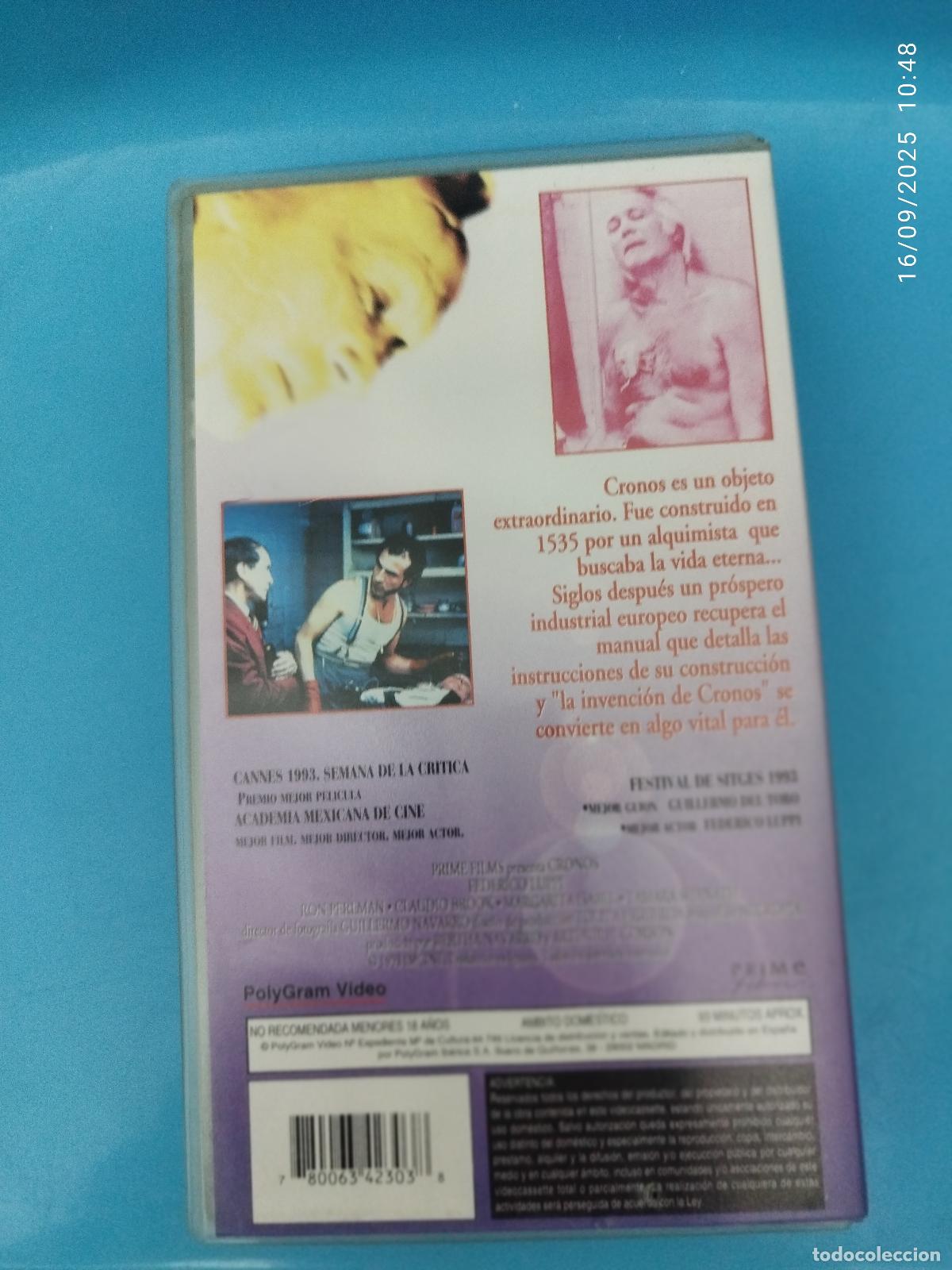 Cine: VHS Cronos - Terror Espa&ntilde;ol - Foto 2