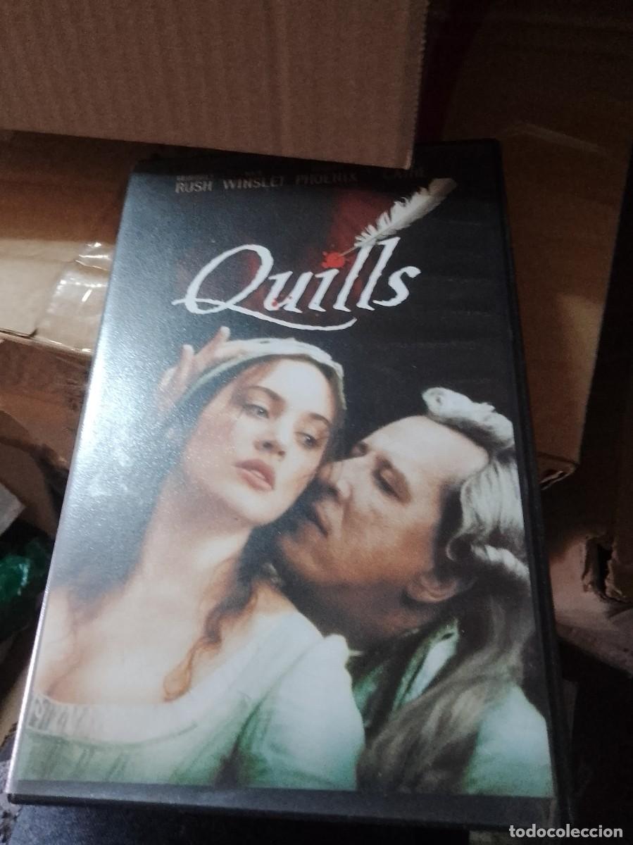 Cinema: Quills caja grande vhs rrareza