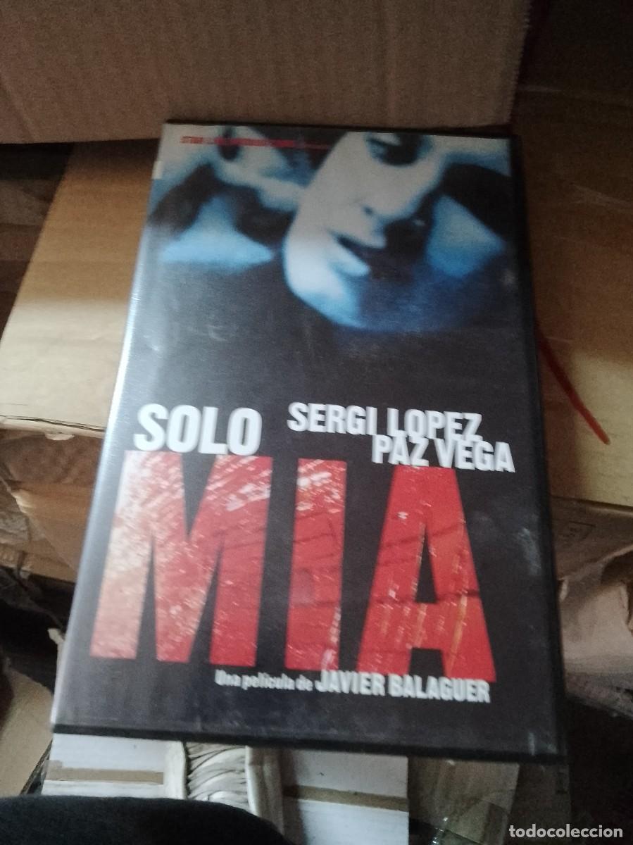 Cinema: Solo m&iacute;a VHS caja grande