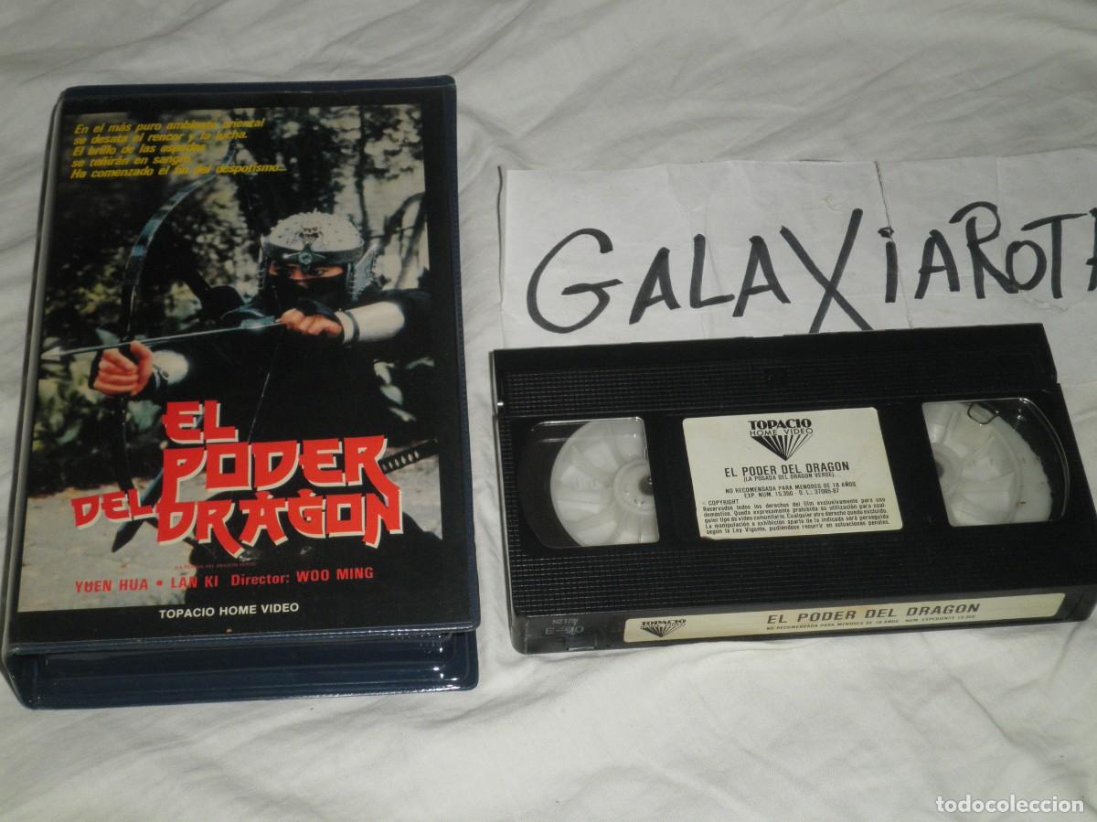 Cine: El poder del drag&oacute;n. Pelicula en video VHS - Foto 1