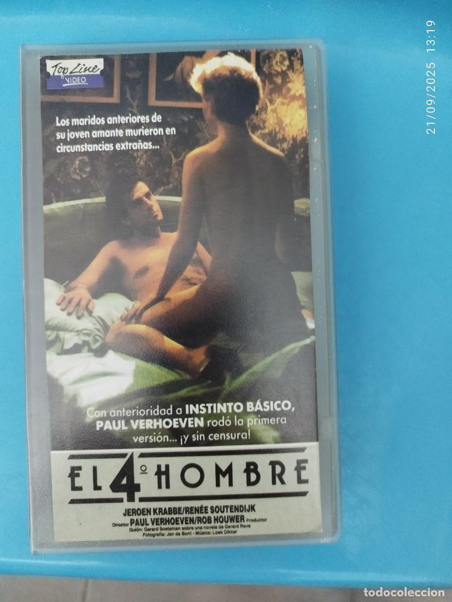 Cine: VHS El Cuarto Hombre (Instinto B&aacute;sico) - Foto 1