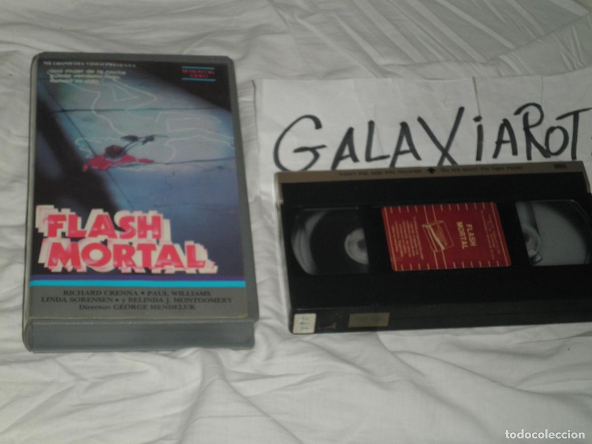 Cine: Flash mortal. Pel&iacute;cula en v&iacute;deo VHS - Foto 1