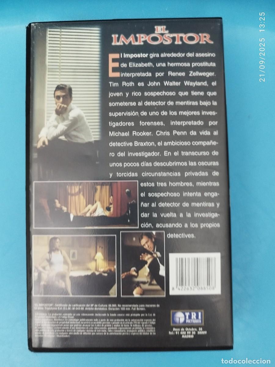 Cine: VHS El impostor (Liar) - Foto 2