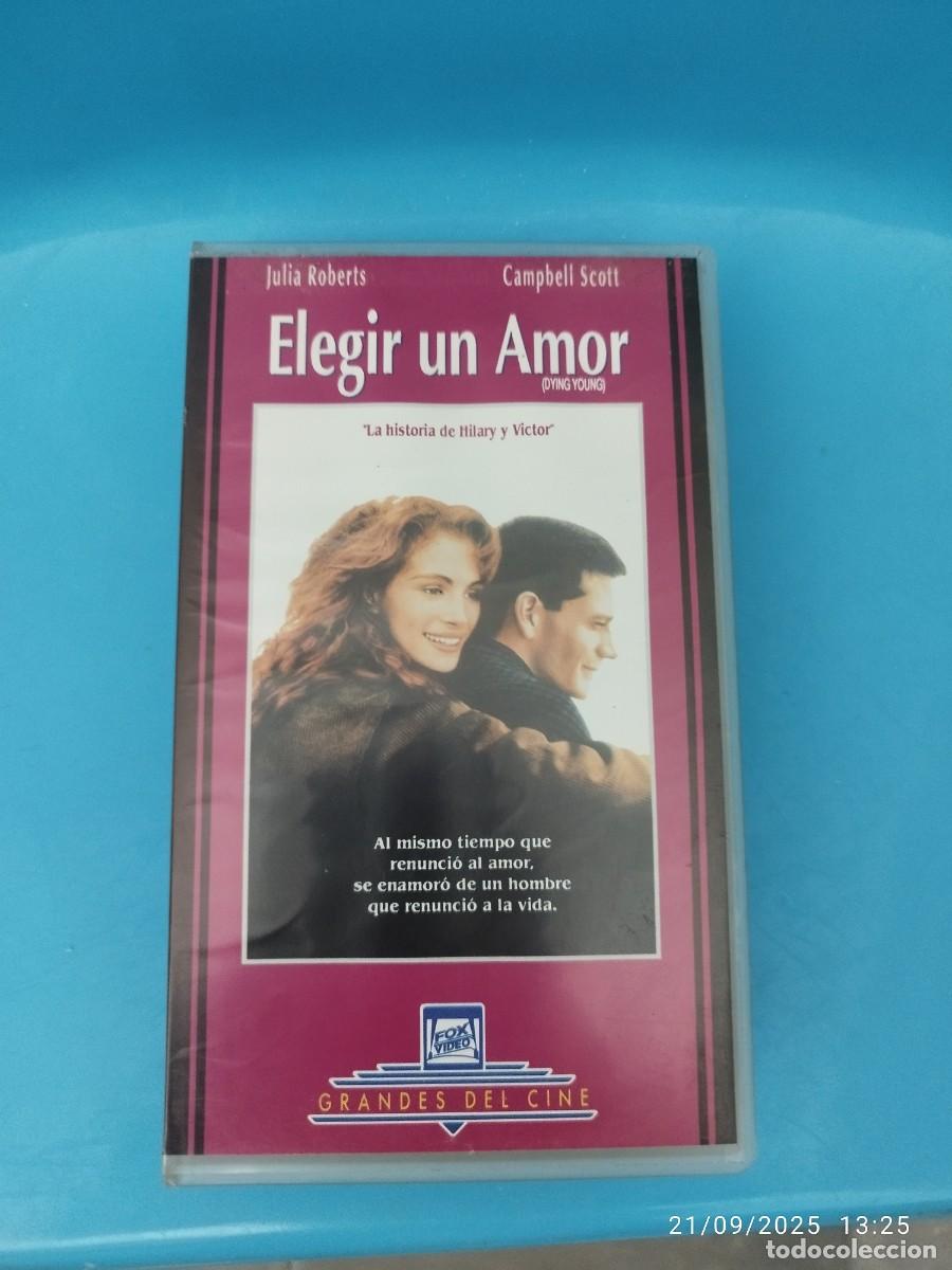 Cine: VHS Elegir un amor VHS - Foto 1