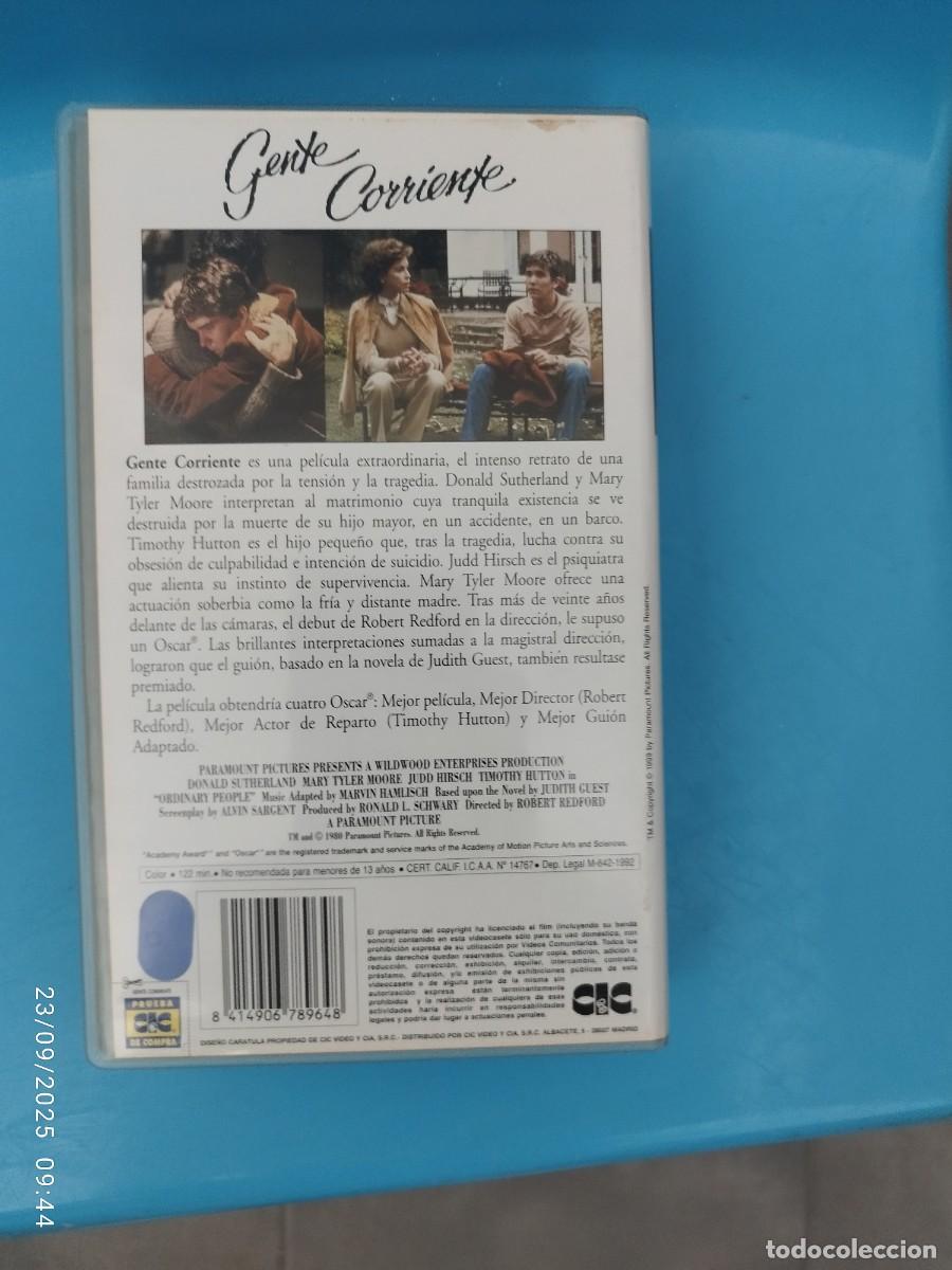 Cine: VHS Gente Corriente (Espa&ntilde;ol) - Foto 2