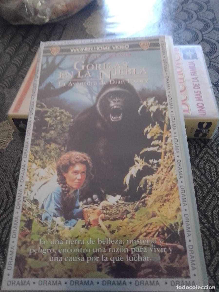 Cine: Gorilas en la niebla vhs - Foto 1