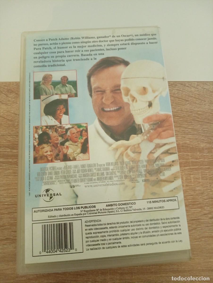 Cine: Patch adams vhs pel&iacute;cula - Foto 2