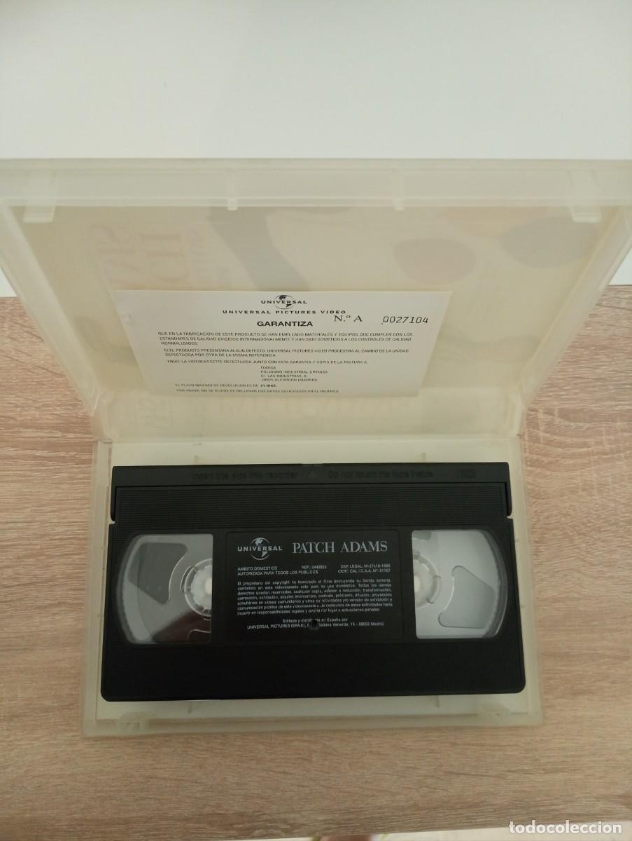 Cine: Patch adams vhs pel&iacute;cula - Foto 3