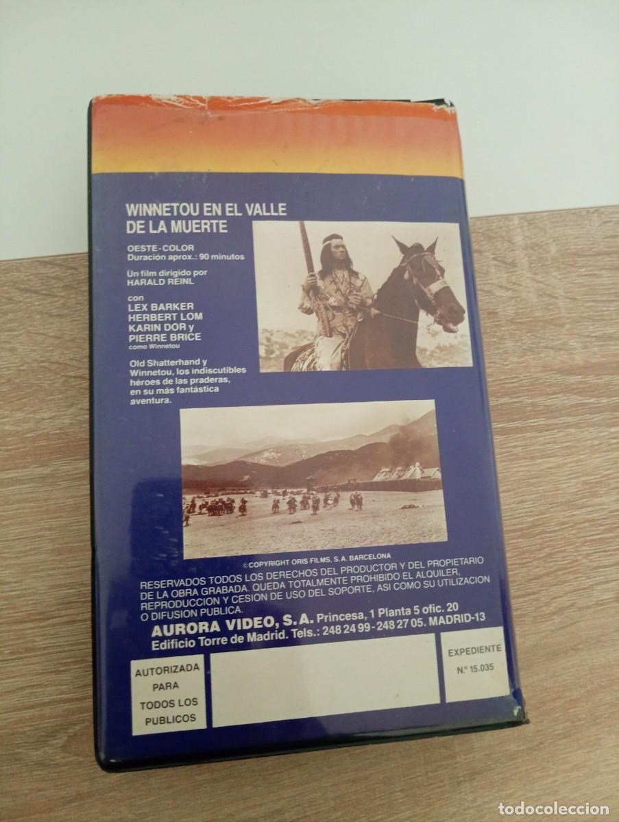 Cine: Winnetou el valle de la muerte vhs - Foto 2