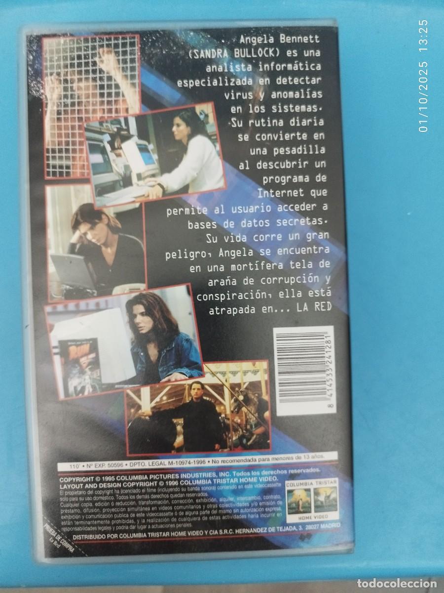 Cine: VHS La Red (Sandra Bullock) - Foto 2