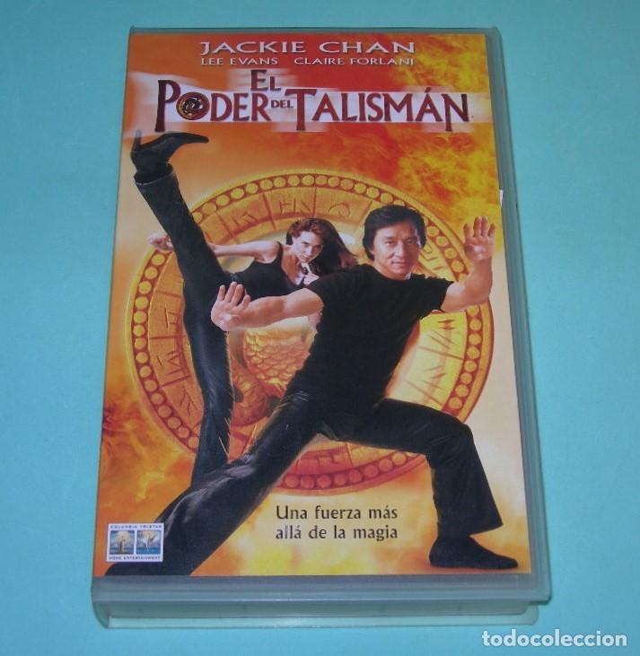 Cine: PEL&Iacute;CULA VHS EL PODER DEL TALISM&Aacute;N - JACKIE CHAN - LEE EVANS - - Foto 1