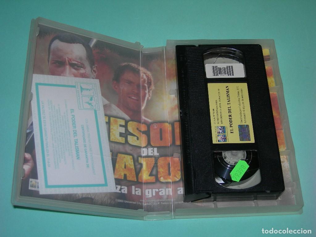 Cine: PEL&Iacute;CULA VHS EL PODER DEL TALISM&Aacute;N - JACKIE CHAN - LEE EVANS - - Foto 4