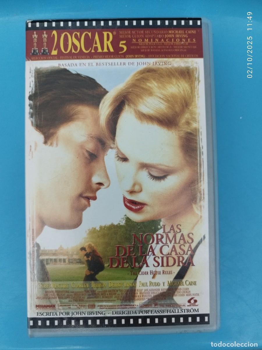 Cine: VHS Las normas de la casa de la sidra - Foto 1