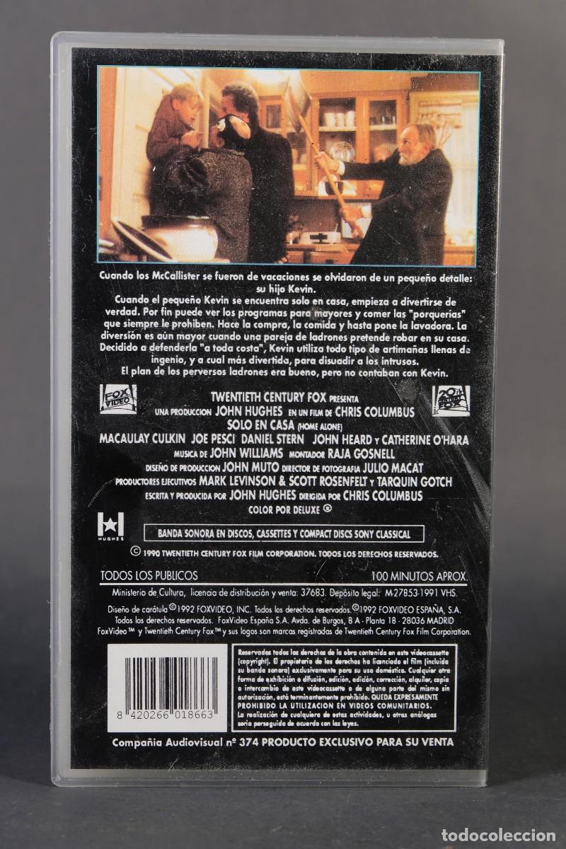 Cine: Cinta VHS - Solo en Casa - Foto 2