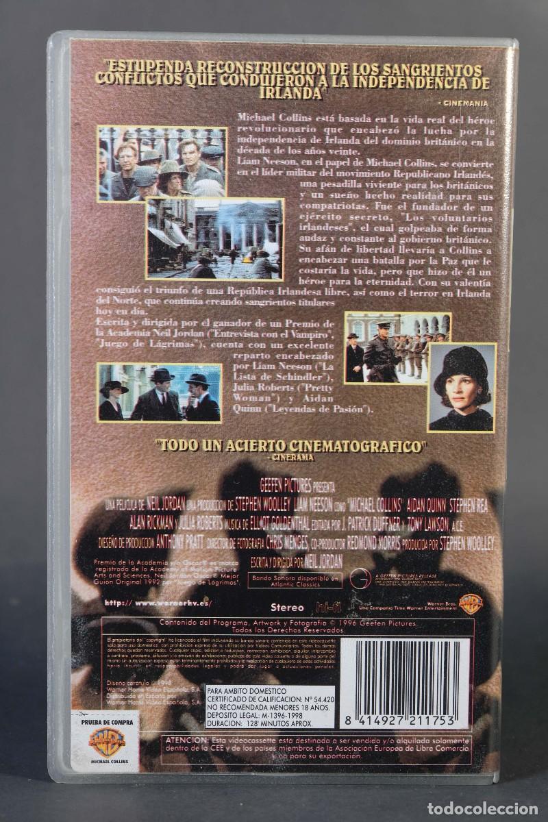 Cine: Cinta VHS - Michael Collins - Liam Neeson - Foto 2