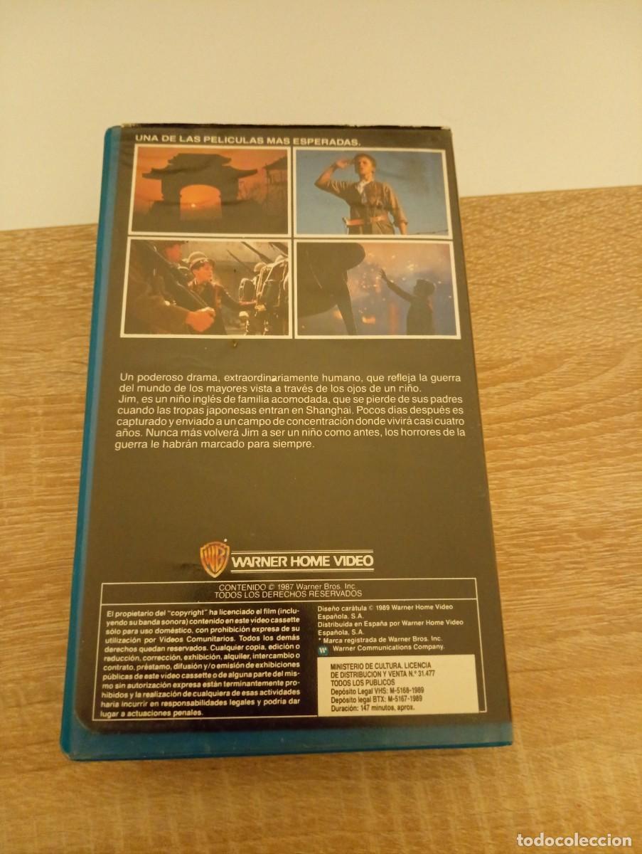 Cine: El imperio del sol vhs - Foto 2