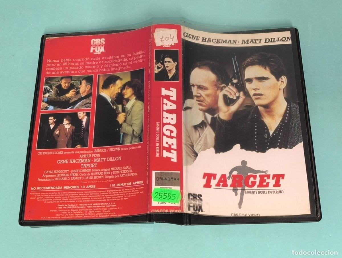 Cine: PEL&Iacute;CULA VHS TARGET - GENE HACKMAN - MATT DILLON - - Foto 6