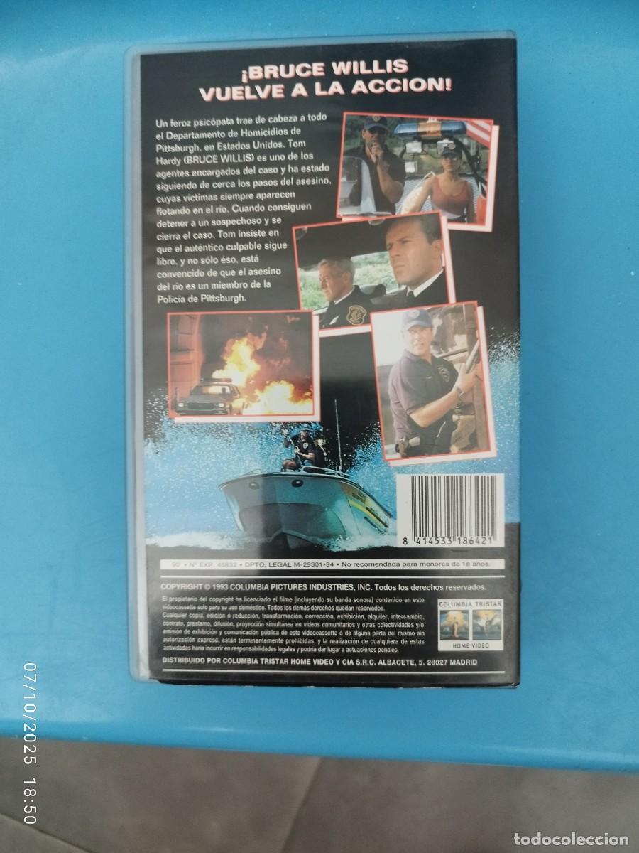 Cine: VHS Persecuci&oacute;n Mortal Bruce Willis - Foto 2