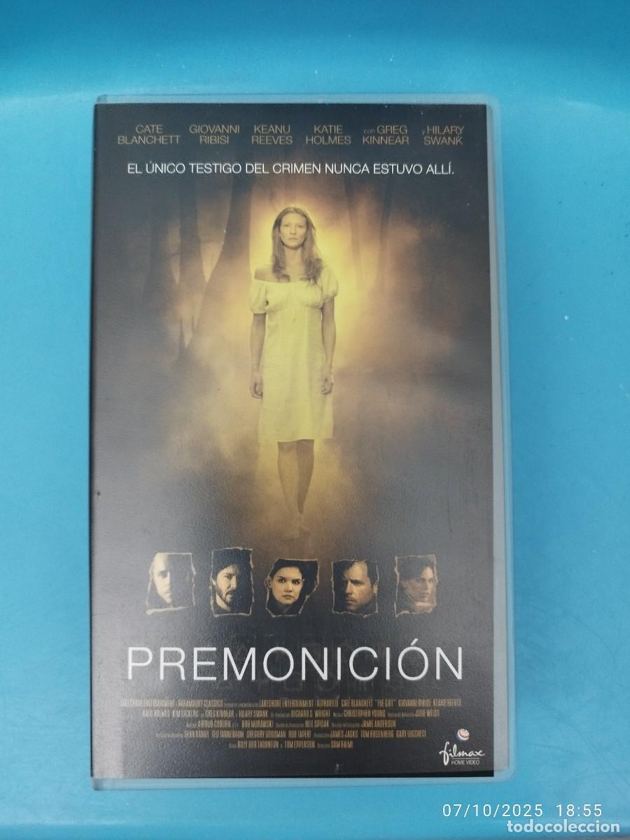 Cine: VHS Premonici&oacute;n (Espa&ntilde;ol) - Foto 1