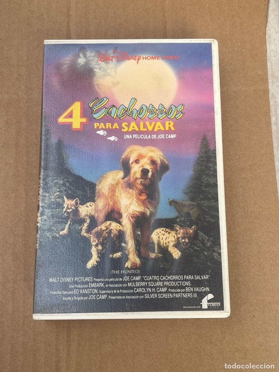 Cine: PEL&Iacute;CULA DISNEY 4 cachorros para salvar vhs