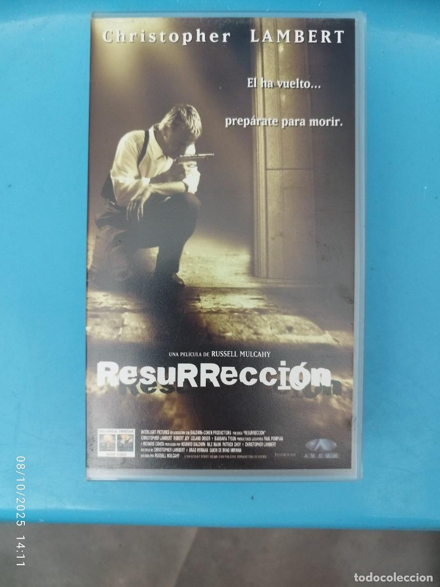 Cine: VHS Resurrecci&oacute;n Christopher Lambert - Foto 1