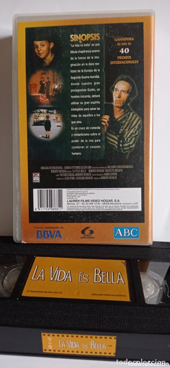 Cine: VHS CINTA / LA VIDA ES BELLA - Foto 2